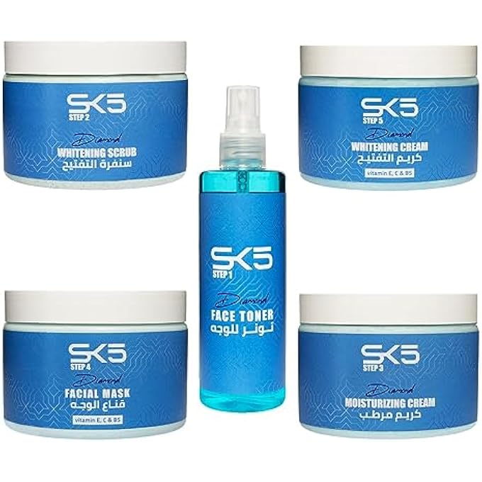 SK5 COMPLETE DIAMOND FACIAL TREATMENT KIT - 5 FULL-SIZE PRODUCTS - Image 1